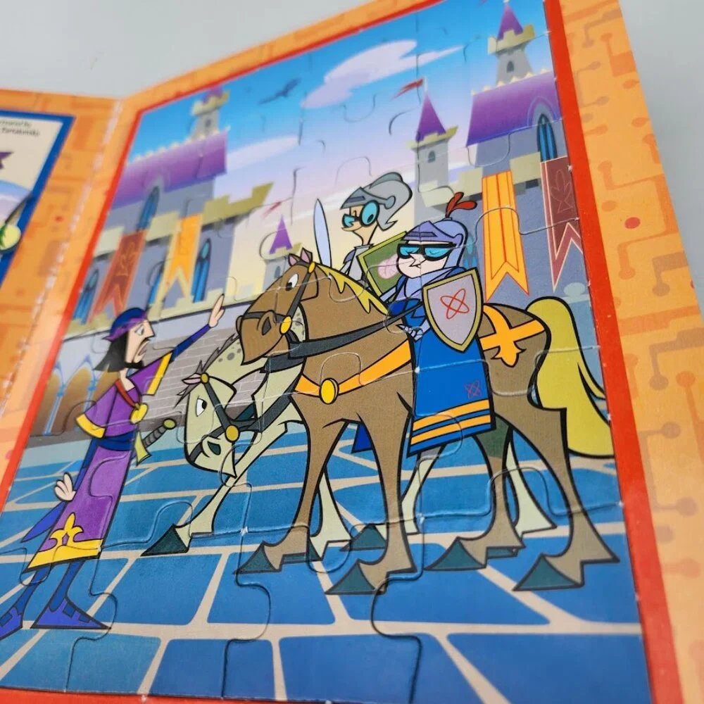 Johnny Bravo Dexter Power Puff Girls Cartoon Network Puzzle Story Book Gift 2006